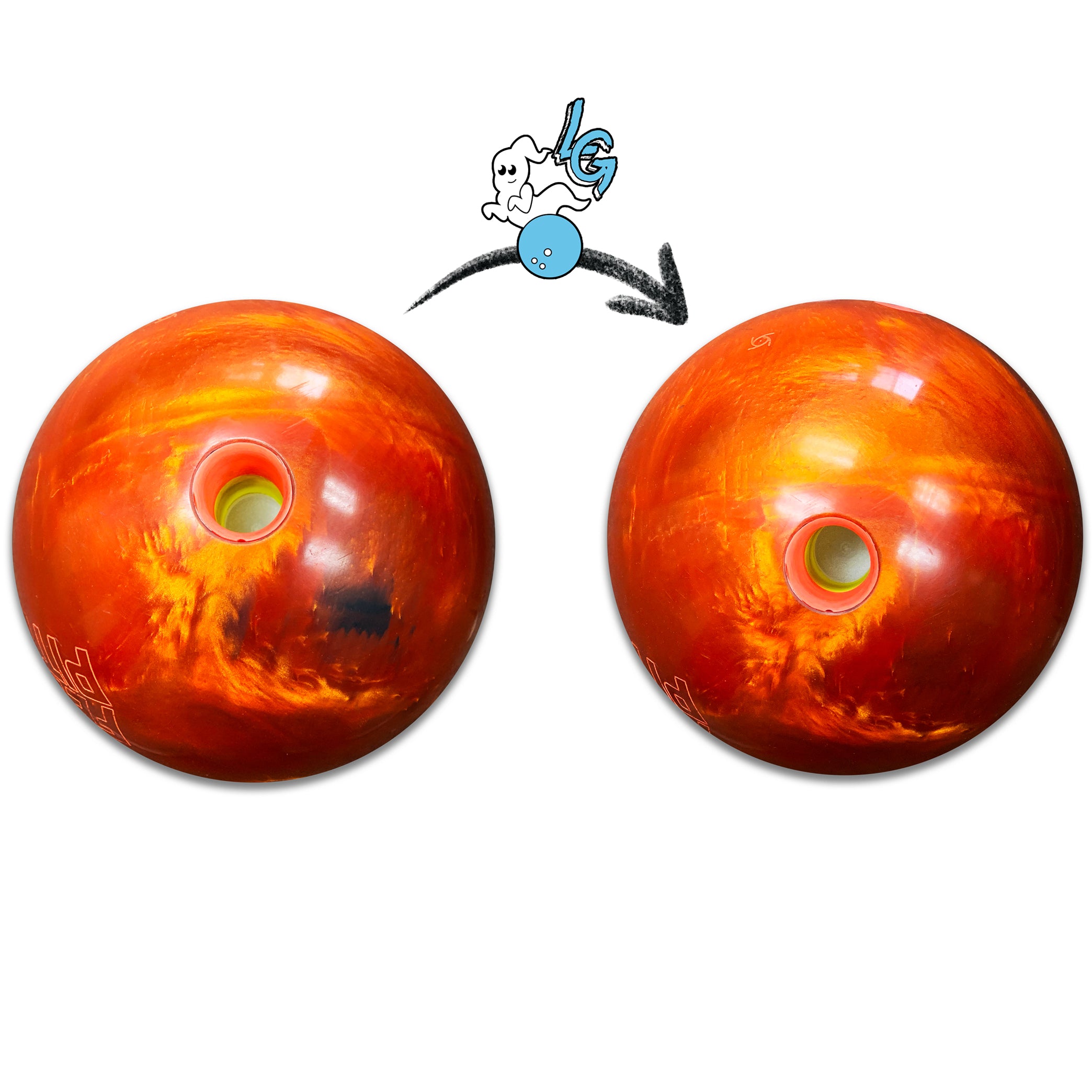 Lane Ghost Bowling Ball Cleaner